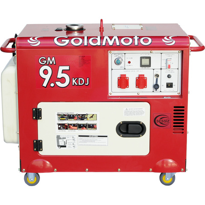 Генератор дизельный GoldMoto GM9.5KDJ (ном 6,5 КВт, макс 8,7 кВА) GM-95-KDJ фото