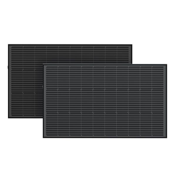 Набір сонячних панелей EcoFlow 2*100 Solar Panel Стаціонарні ZMS331 фото