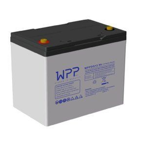 Гелевий акумулятор 94ah WPPower WPPDG12-94 94 ампер 12 вольт для інвертора ибп бесперебойника котла дому акб WPPDG12-94 фото