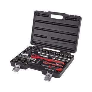 Профессиональный набор инструментов 1/2", 1/4", 72 ед.,&nbsp;Cr-V INTERTOOL ET-6072 ET-6072 фото