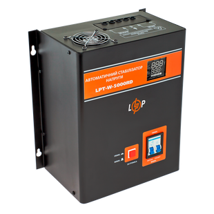 Стабілізатор напруги LPT-W-5000RD BLACK (3500W) lp_4439 фото