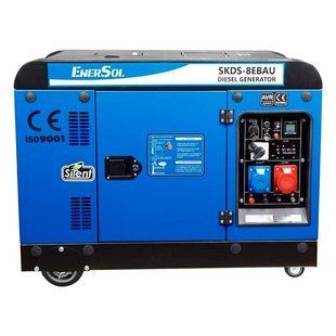 Генератор дизельный EnerSol SKDS-8EBAU (ном 7,5 кВт, макс 10 кВА) SKDS-8-EBAU фото