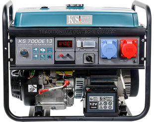 Генератор бензиновый Konner & Sohnen KS-7000E-1/3 (ном 5 КВт, макс 6,8 кВА) KS-7000E-1/3 фото