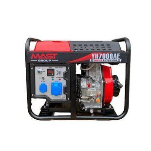 Генератор дизельний MAST GROUP YH7000AE (ном 4,5 кВт, макс 6,3 кВА) DG-MG-YH7000AE фото