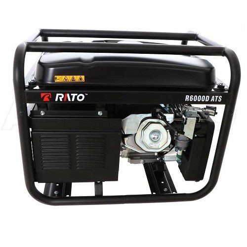 Генератор бензиновий RATO R6000D ATS (ном 5,5 КВт, макс 7,5 кВА) RATO-R6000D-8-ATS фото
