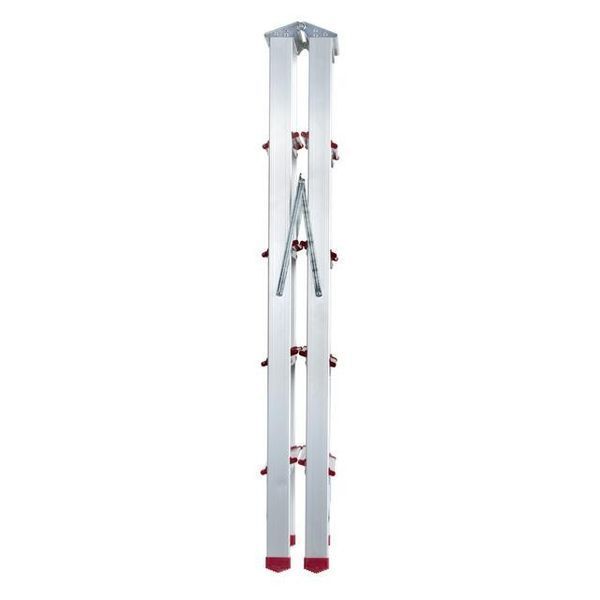 Стремянка алюминиевая двусторонняя 5 ступ., высота 1,09 м INTERTOOL LT-1105 LT-1105 фото
