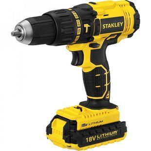 Аккумуляторная ударная дрель-шуруповерт Stanley SCH201D2K CID-S-SCH201D2K фото
