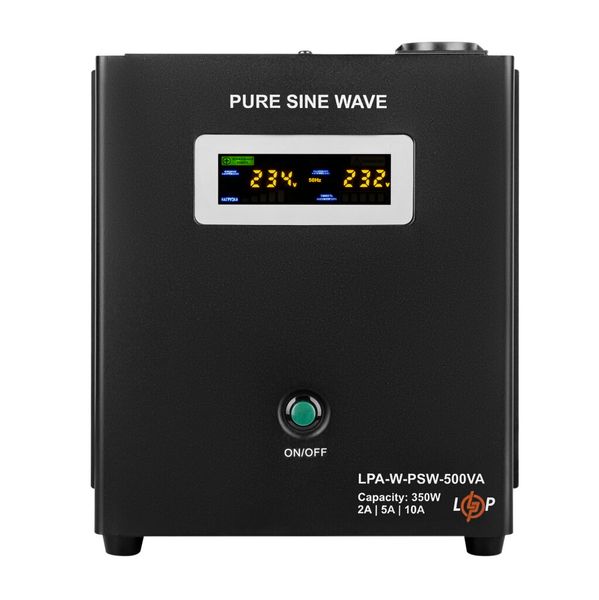 12V True Sine Wave UPS LPA-W-PSW-500VA(350W) 2A/5A/10A 7145 photo