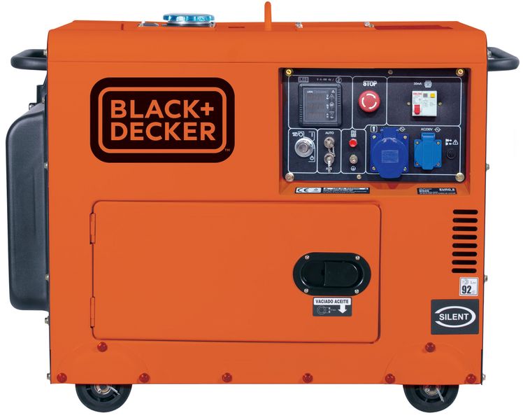 Генератор дизельний BLACK&DECKER BXGND5300E GD-BD-BXGND-5300E фото