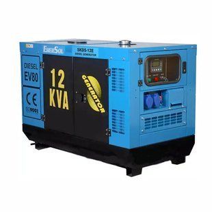 Генератор дизельный EnerSol SKDS-12EB (ном 10 кВт, макс 13,8 кВА) SKDS-12-EB фото