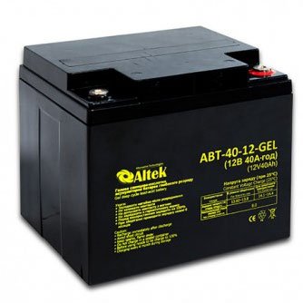 Gel battery Altek A40-12-GEL 12V40Ah (40 А*h) BT-ABT-40-12-GEL photo