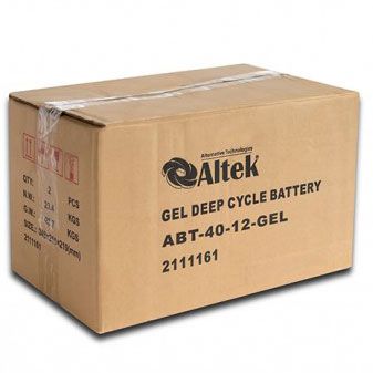 Gel battery Altek ABT-40Ah/12V GEL (40 А*h) BT-ABT-40-12-GEL photo