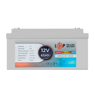 Акумулятор гелевий LPN-GL 12V - 65 Ah lp_13718 фото