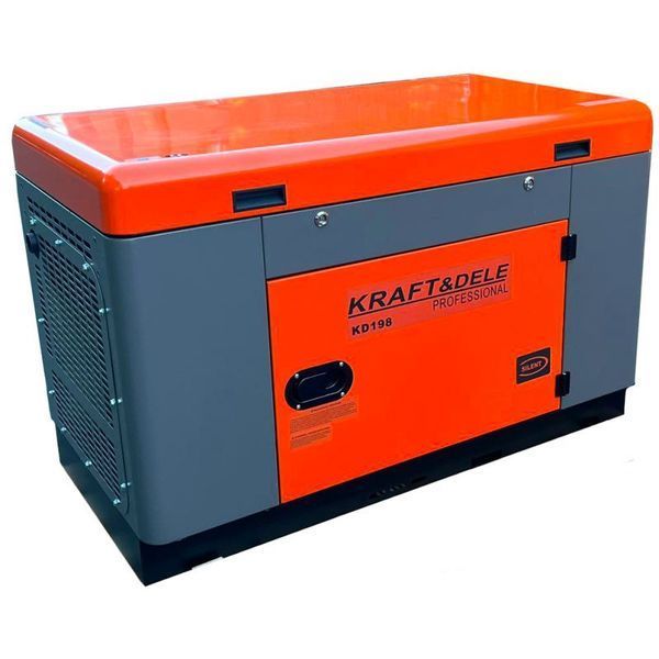 Генератор бензиновый Kraft&Dele KD198 ATS (ном 14 КВт, макс 19,4 кВА) KD-198-ATS фото