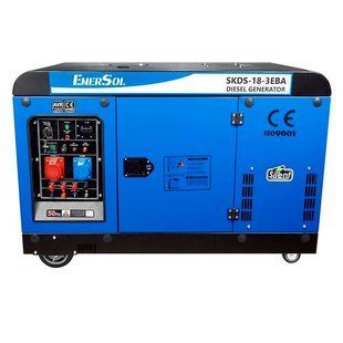 Генератор дизельный EnerSol SKDS-18-3EBA (ном 16 кВт, макс 22,5 кВА) SKDS-18-3-EBA фото