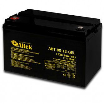 Gel battery Altek ABT-80Ah/12V GEL (80 А*h) BT-ABT-80-12-GEL photo