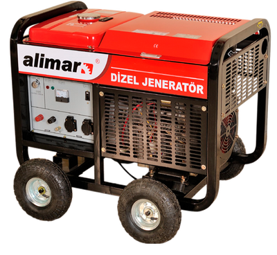Генератор дизельний зварювальний Alimar ALM-WG-300 (ном 0 КВт, макс 12 кВА) ALM-WG-300 фото