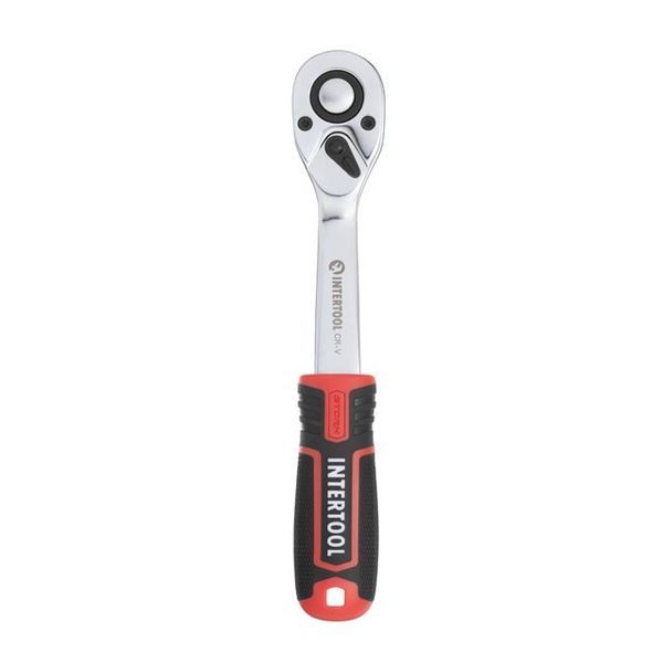 Рукоятка із храповим механізмом 1/2", 72 зуба, Cr-V, STORM INTERTOOL ET-8003 ET-8003 фото