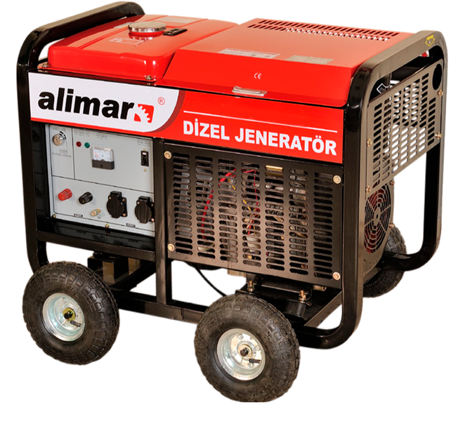 Генератор дизельний зварювальний Alimar ALM-WG-300 (ном 0 КВт, макс 12 кВА) ALM-WG-300 фото