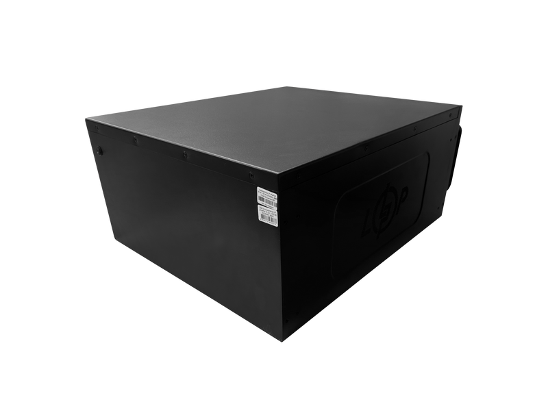 Акумулятор LP LiFePO4 51,2V - 100 Ah (5120Wh) (BMS 100A/50А) метал Smart BT lp_23536 фото