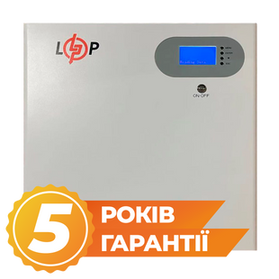 Аккумулятор LP LiFePO4 51,2V - 100 Ah 5120Wh (Smart BMS 100A) с LCD WAB RS485/CAN lp_30480 фото