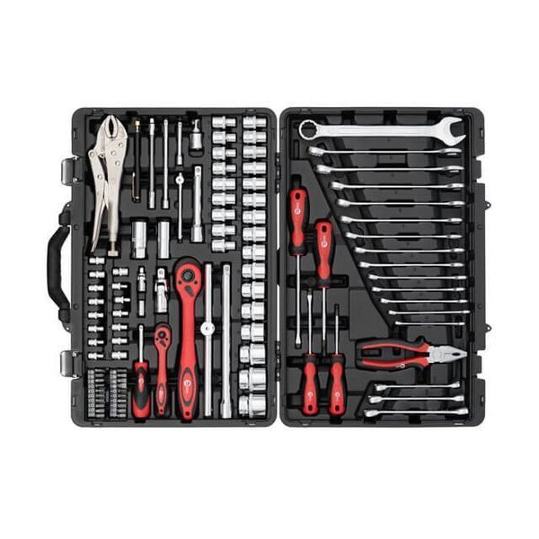 Професійний набір інструментів 1/4", 1/2", 101 од., Cr-V INTERTOOL ET-7101 ET-7101 фото