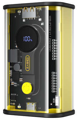 УМБ желтая BYZ W89 10000mAh Type C PD Yellow (BYZ-W89-Y) UMB-YEL-W89-10000 фото