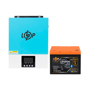 Комплект резервного питания LogicPower W3000 + литиевая (LiFePO4) батарея 1280Wh lp_31359 фото