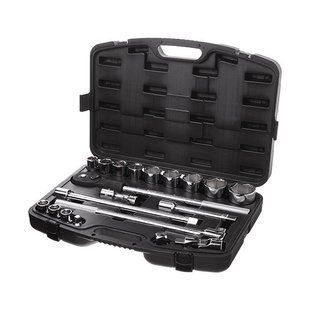 Профессиональный набор инструментов 3/4", 20 ед., Cr-V INTERTOOL ET-6023 ET-6023 фото
