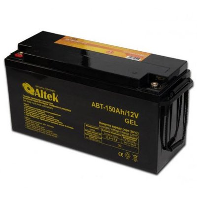Акумулятор гелевий Altek A150-12-GEL 12V150Ah (150 А*год) BT-ABT-150-12-GEL фото