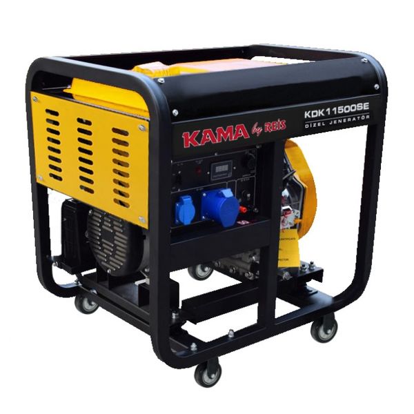 Diesel generator KAMA KDK-11500-SE (nom 8 kW, max 11 kVA) KDK-11500-SE photo