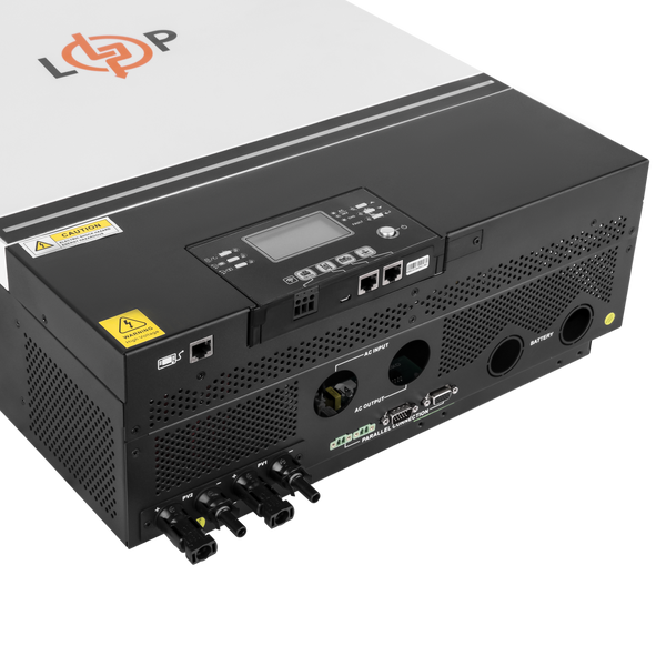 Гібридний сонячний інвертор (ДБЖ) LPW-HY-MAX-8000VA (8000Вт) 48V 80A MPPT 90-450V lp_19415 фото