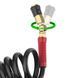 Шланг BLACK M-Flex STORM, 15 м, 8*12 мм, спиральный полиуретановый c поворотным шарниром, латунными быстроразъемными соединениями INTERTOOL PT-1797 PT-1797 фото 3