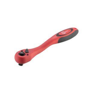 Рукоятка з храповим механізмом вигнута 3/8", 72 зуба, Cr-V, PROF INTERTOOL HT-2108 HT-2108 фото