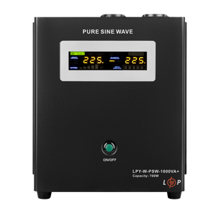 ИБП с правильной синусоидой 12V LPY-W-PSW-1000VA+(700Вт)10A/20A lp_4144 фото
