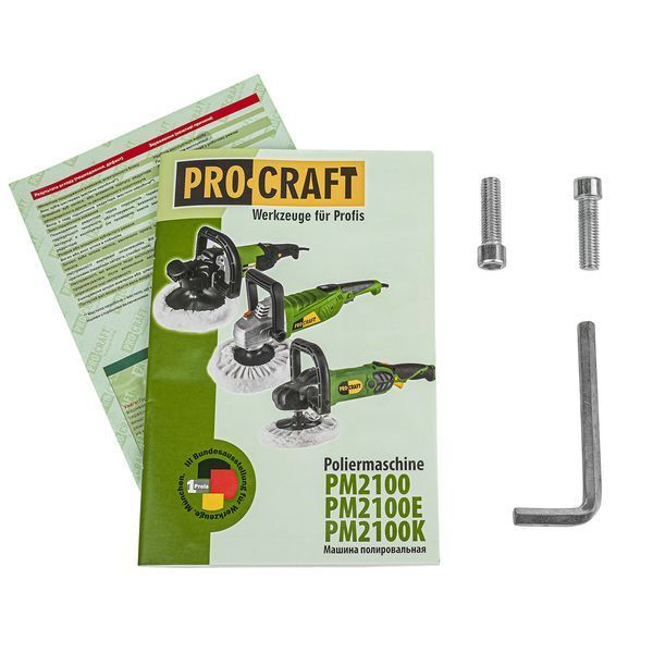 Машина шліфувальна Procraft PM2100E (LCD дисплей) Procraft_021002 фото