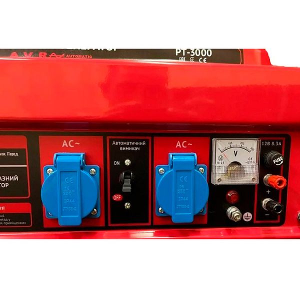 Генератор  бензиновый EDON PT-3000 (ном 2,2 КВт, макс 3,2 кВА) GG-EDON-PT-3000 фото