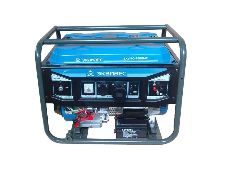 Gasoline generator Equives EKV-TG-6500ME (nom 5 kW, max 6.9 kVA) EKV-TG-6500-МЕ photo