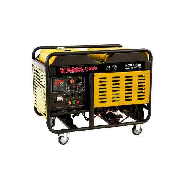 Генератор дизельный KAMA KDK-12-RE (ном 8,80 КВт, макс 12 кВА) KDK-12-RE фото