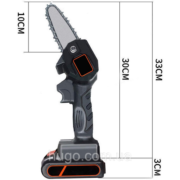 Акумуляторна міні пила LY-21 + Подарунок Окуляри захисні / Ручна ланцюгова пила / Електропила 234571238 фото