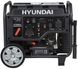 Gasoline generator Hyundai HHY-7050-SI (nom 5 kW, max 6.88 kVA) HHY-7050-SI фото 1