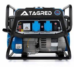 Генератор бензиновый TAGRED TA1600 (ном 1,25 КВт, макс 2 кВА) GG-TA-1600 фото