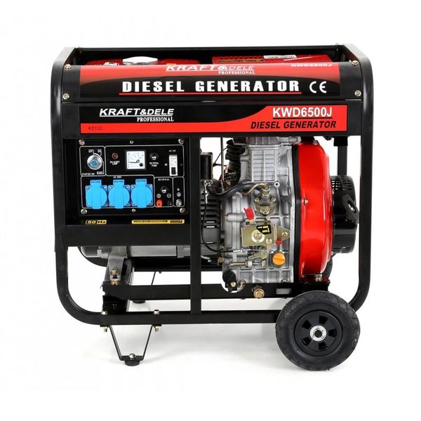 Diesel generator Kraft&Dele KD-122 (rated 6 kW, max 8.1 kVA) KD-122 photo