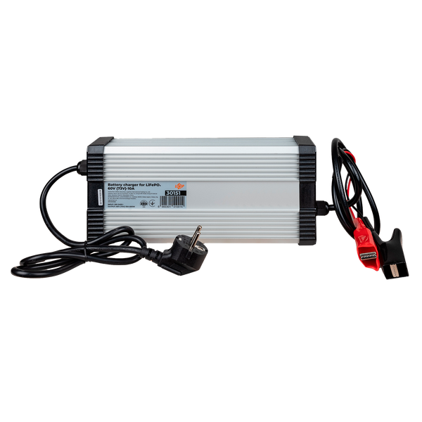 Зарядний пристрій для акумуляторів LiFePO4 60V (73V)-10A-600W lp_30151 фото
