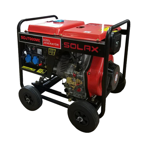 Генератор дизельный SOLAX SDJ-7000-ME (ном 4,6 КВт, макс 6,25 кВА) SDJ-7000-ME фото