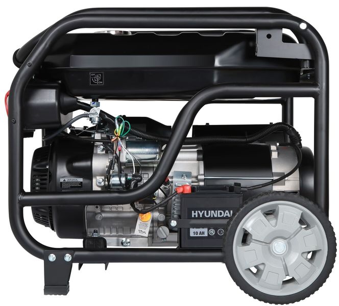 Генератор бензиновый Hyundai HHY-10050-FE-T (ном 7,5 КВт, макс 10 кВА) HHY-10050-FE-T фото