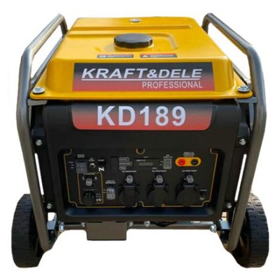 Генератор бензиновий Kraft&Dele KD 189 (ном 8 КВт, макс 10,6 кВА) KD-189 фото