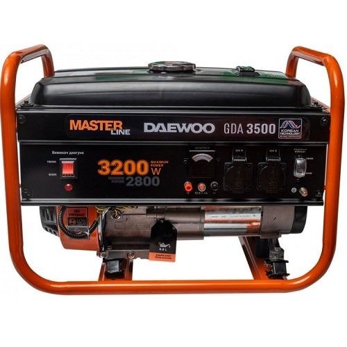 Генератор бензиновый DAEWOO GDA3500 (ном 3,2 кВт) GB-DAE-GDA-3500 фото