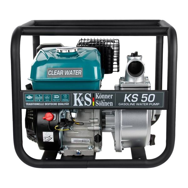 Мотопомпа бензинова Konner & Sohnen KS-50-HP для чистої води MP-KS-50-HP фото