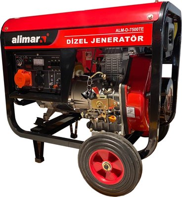 Генератор дизельный Alimar ALM-D-7500TE (ном 4,8 КВт, макс 7 кВА) ALM-D-7500-TE фото